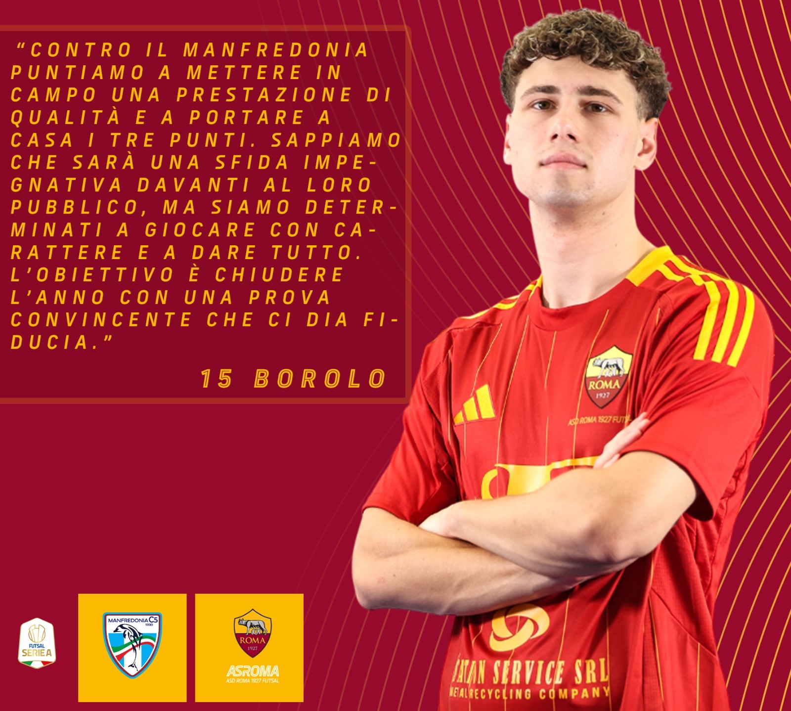 Borolo presenta Vitulano Drugstore Manfredonia - Roma 1927 Futsal