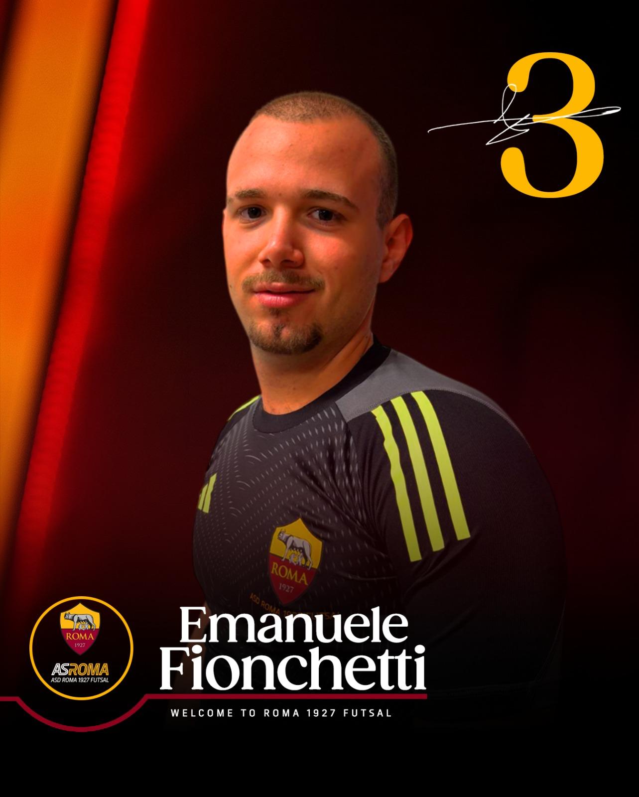 Emanuele Fionchetti è un nuovo giocatore giallorosso 