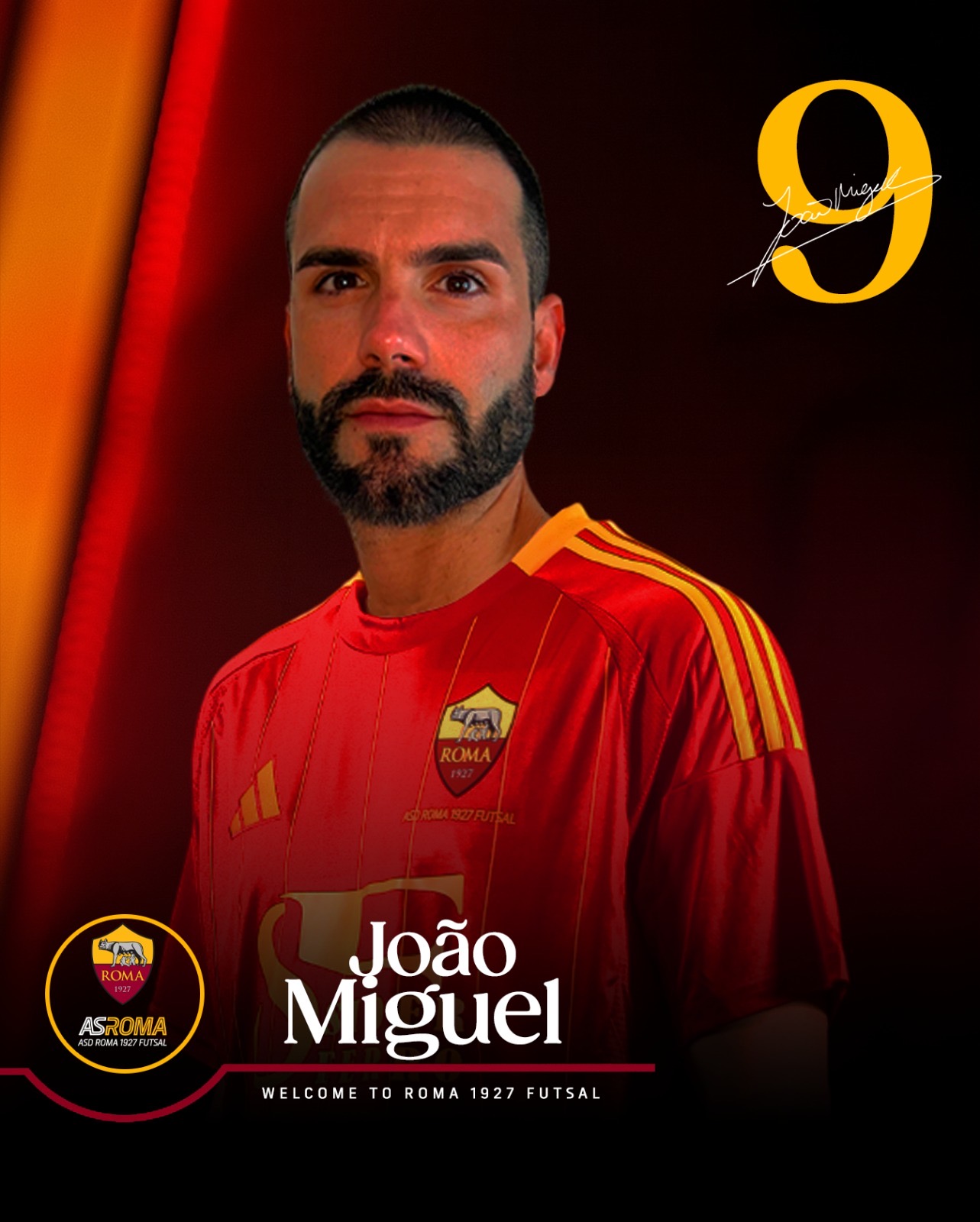 João Miguel è un nuovo giocatore giallorosso