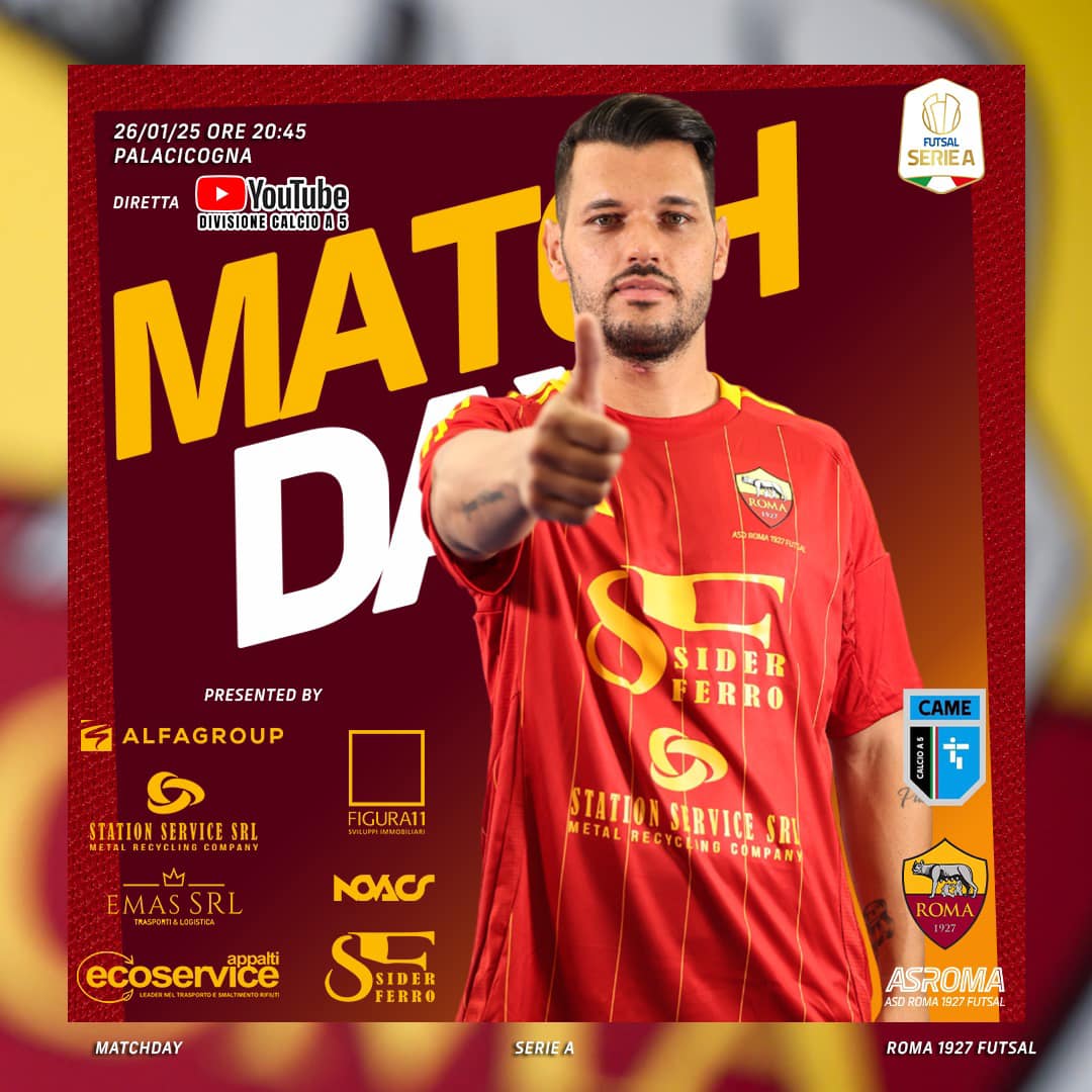 Matchday Came Treviso - Roma 1927 Futsal 