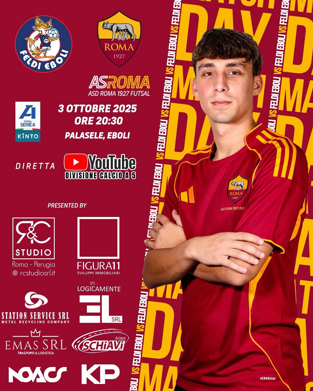 Matchday | Feldi Eboli - Roma 1927 Futsal