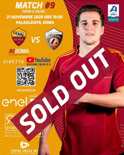 Derby Roma 1927 - Active Network, sold out