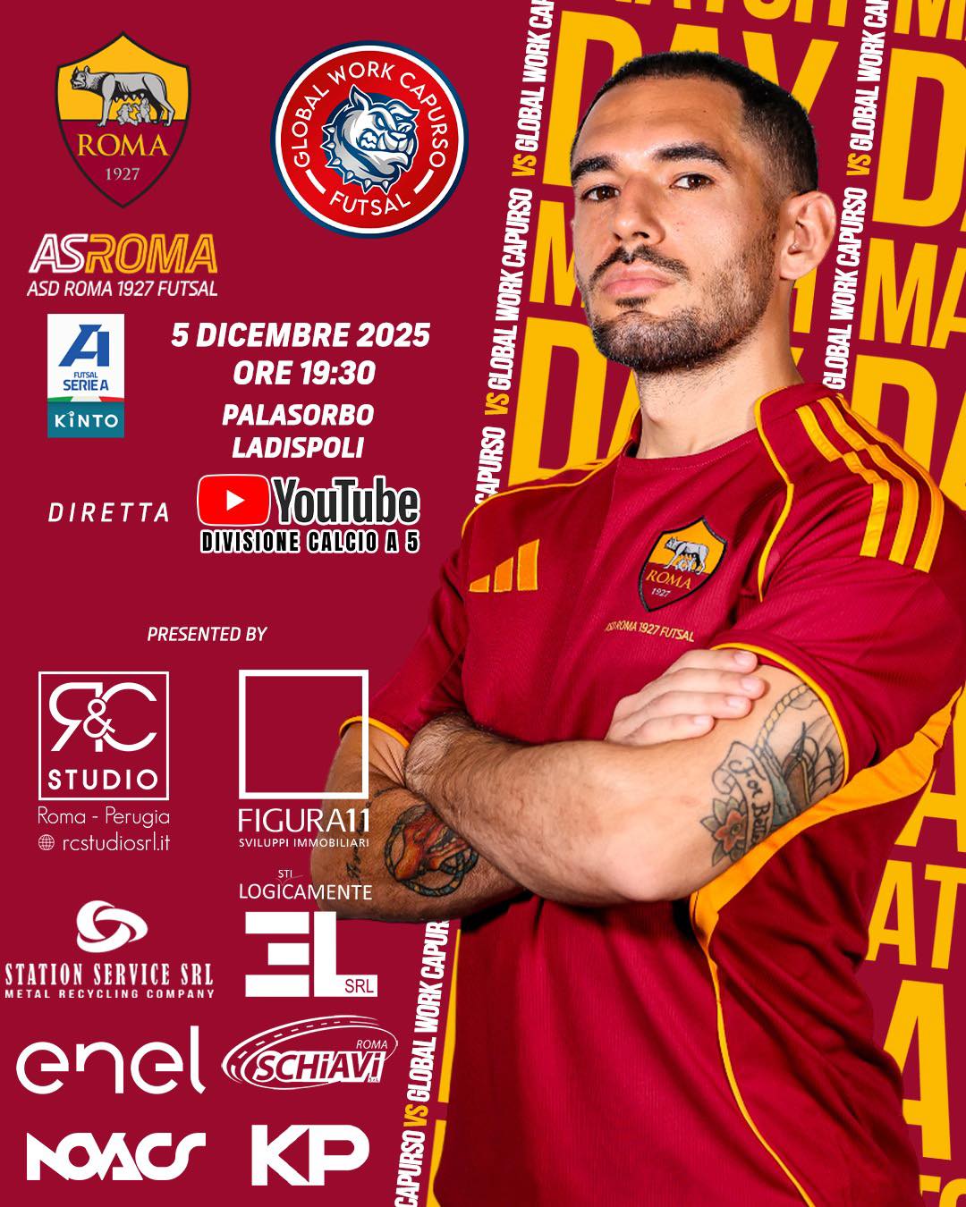 Matchday | Roma 1927 Futsal - Global Work Capurso 