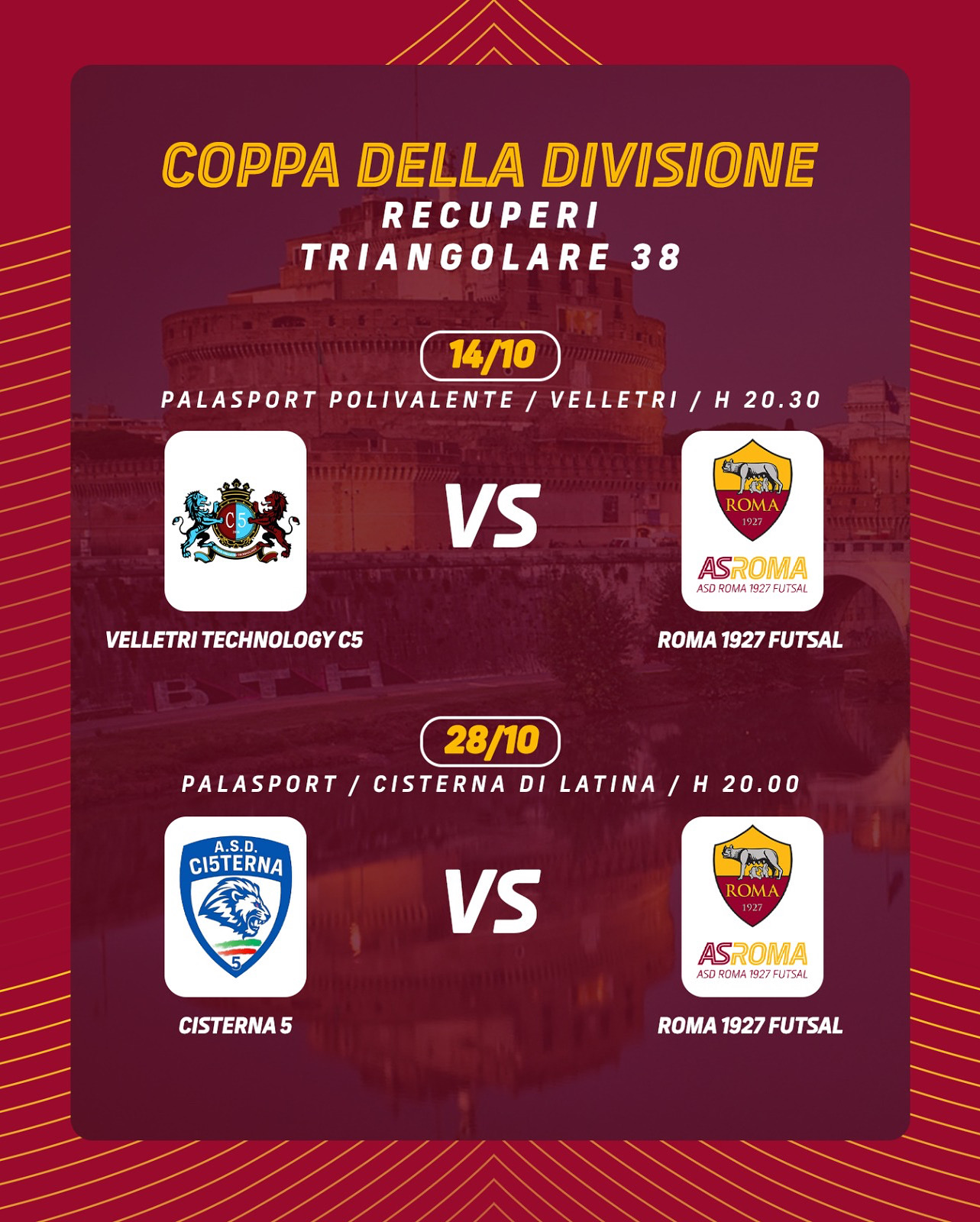 Coppa Divisione | Le date del turno preliminare 