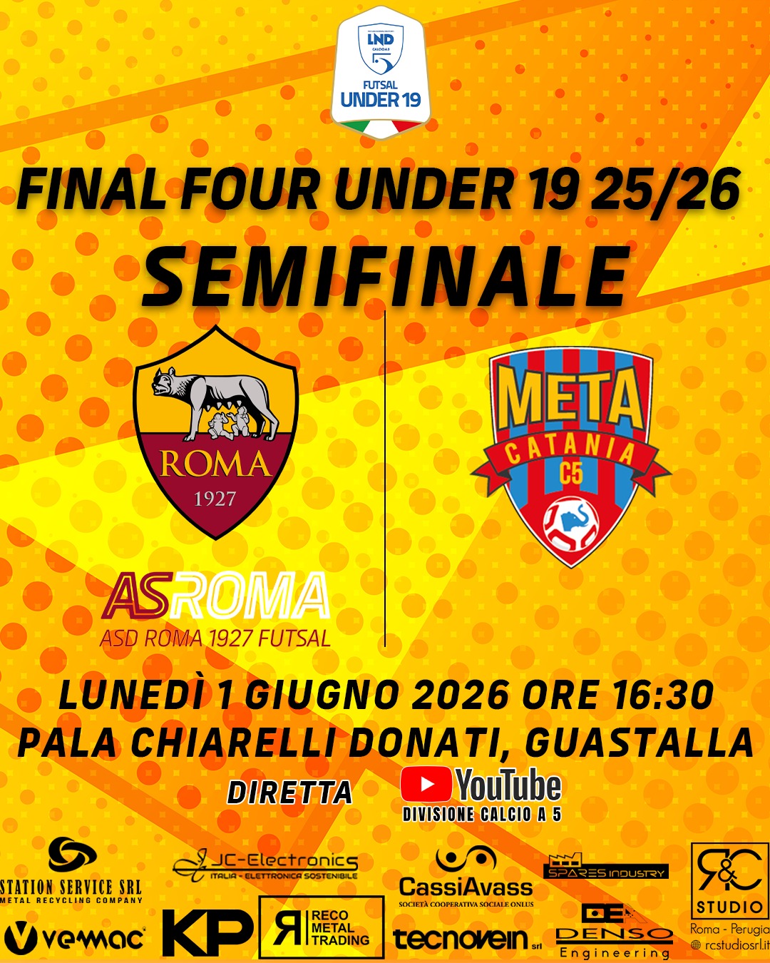 U19| Semifinale playoff Scudetto 