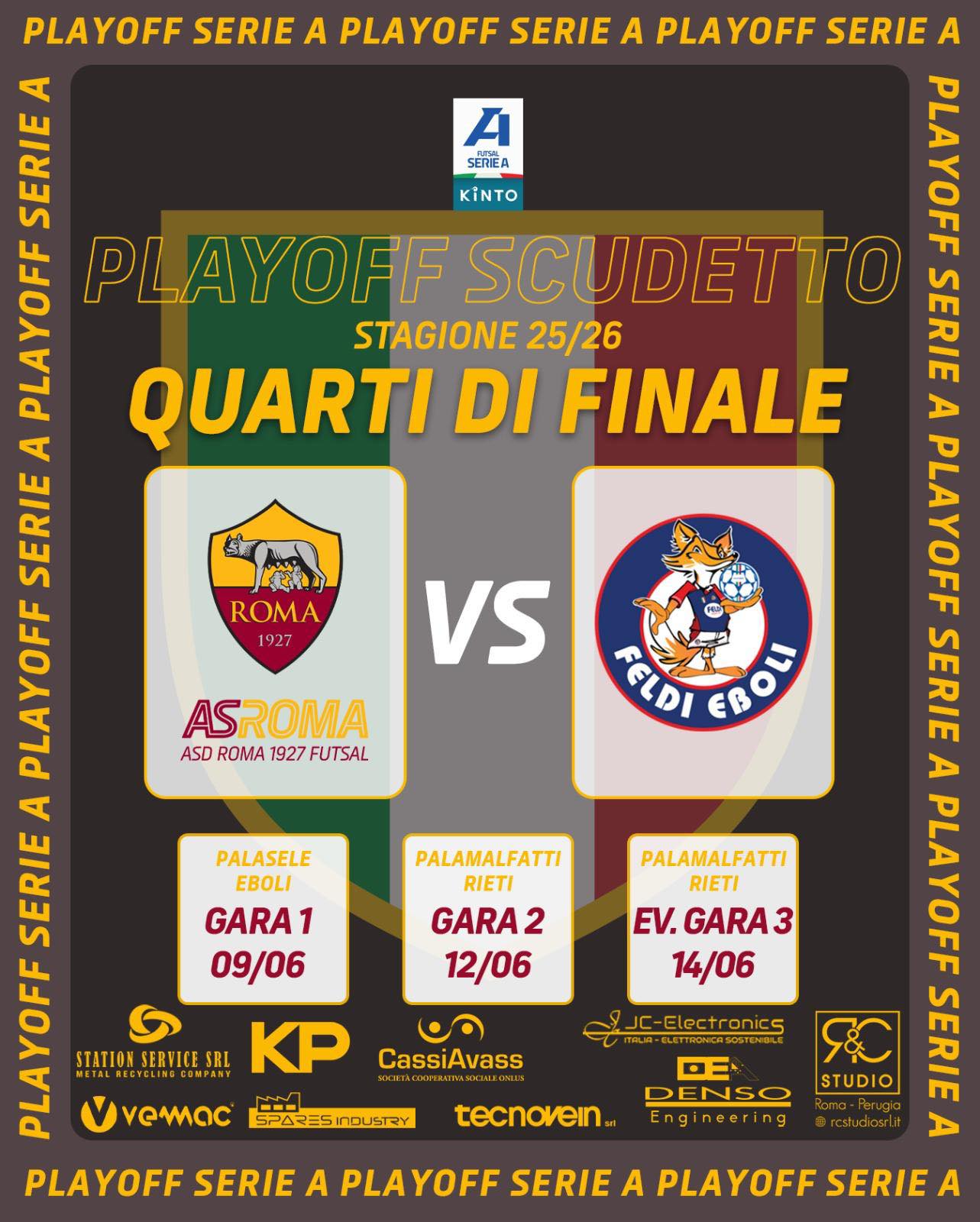 Playoff Scudetto Serie A | Le nuove date