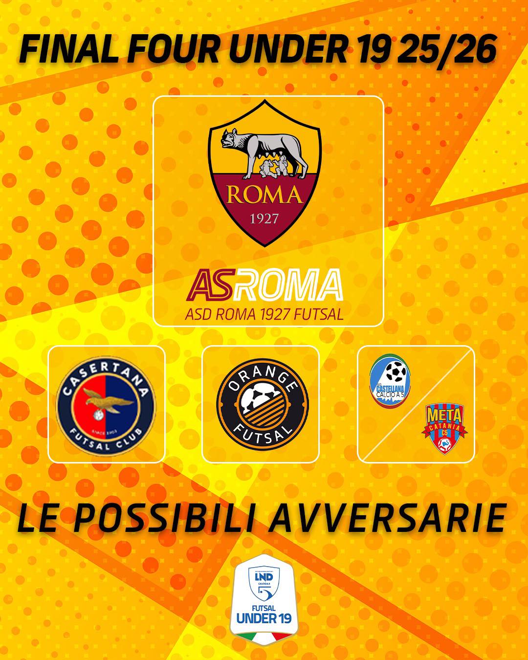 F4 Scudetto U19 | Il sorteggio