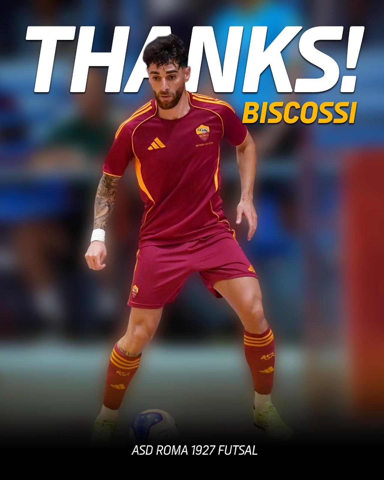 Il Club e Matteo Biscossi ai saluti
