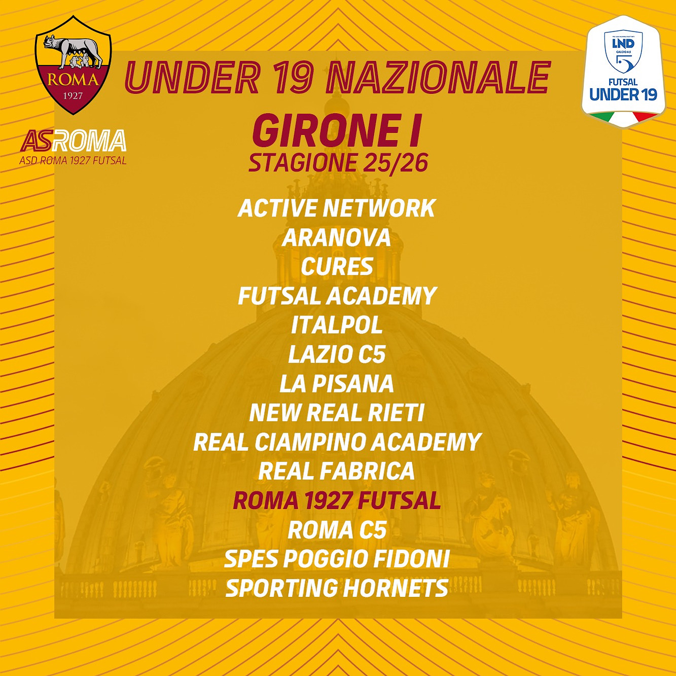 Under 19 | Il girone