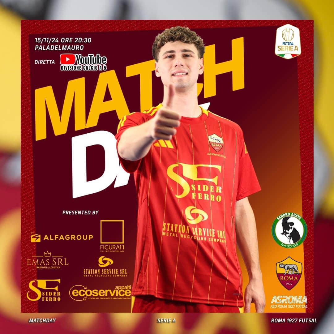 Matchday Sandro Abate - Roma 1927 Futsal 