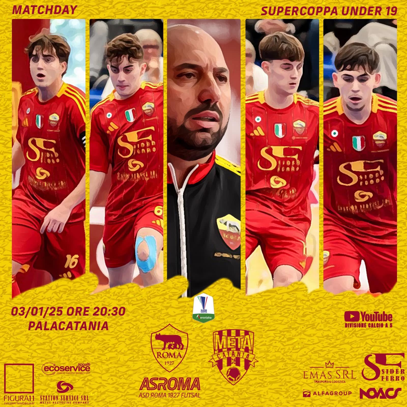 Finale Supercoppa U19 | Matchday Roma 1927 - Meta Catania 