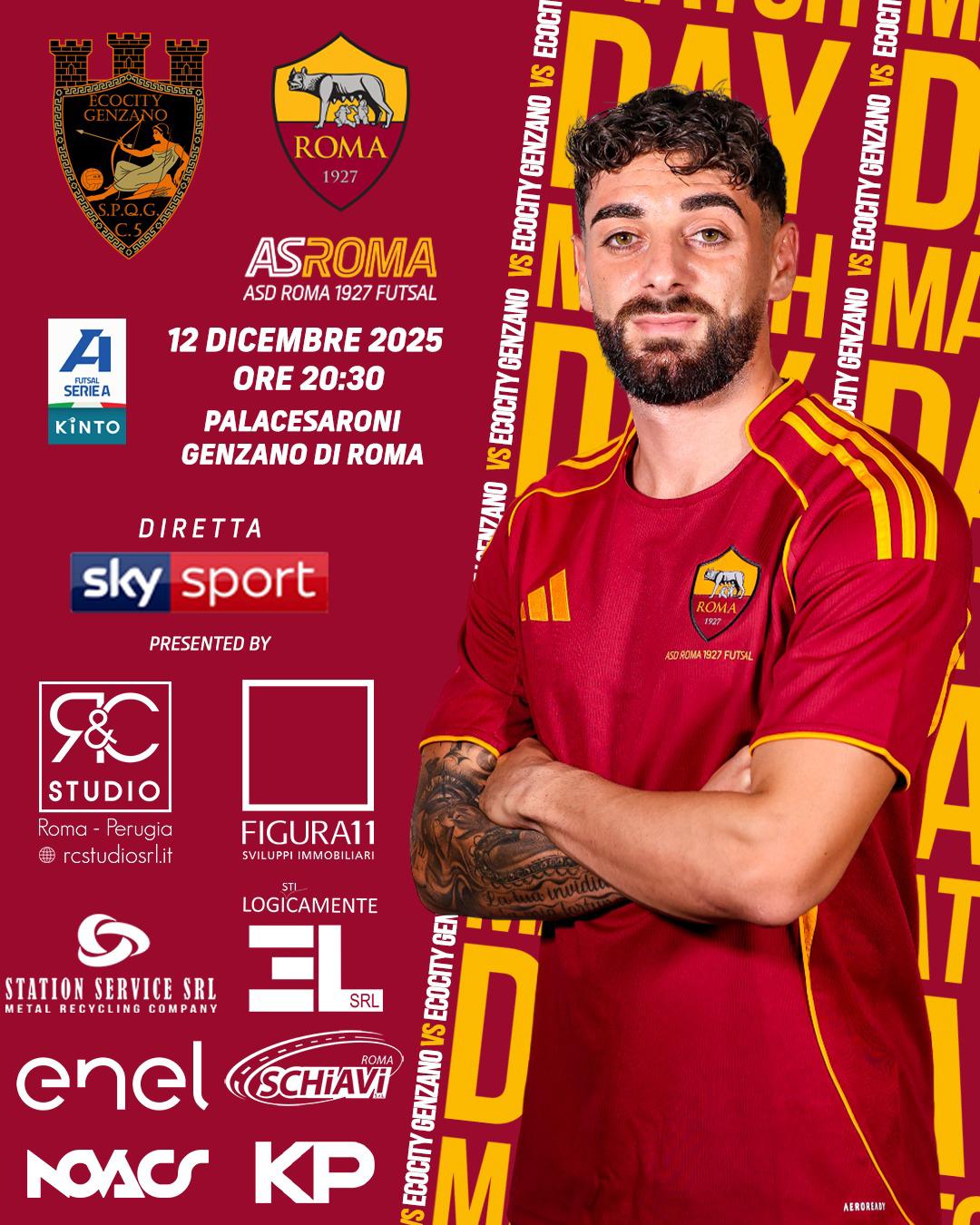 Matchday | Ecocity Genzano - Roma 1927 Futsal 