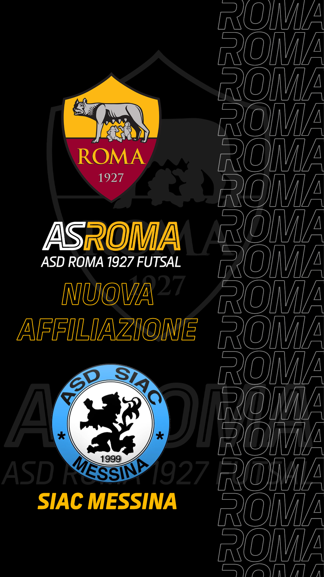 Accordo di affiliazione con la SIAC Messina