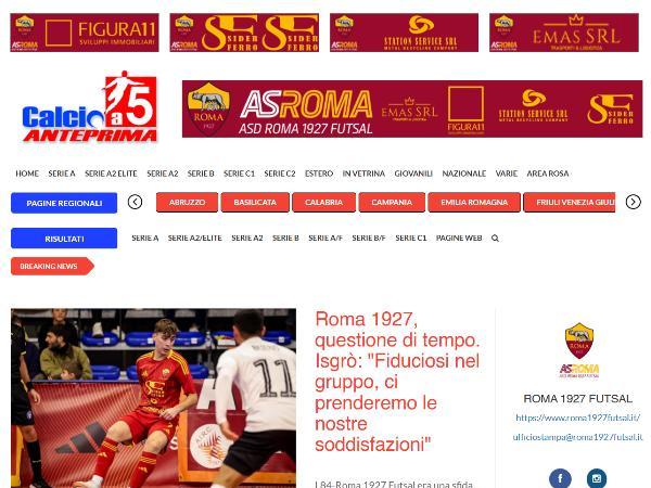 L'intervista ad Antonino Isgrò su Calcio a 5 Anteprima