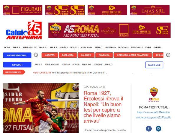L'intervista a Marco Ercolessi su Calcio a 5 Anteprima