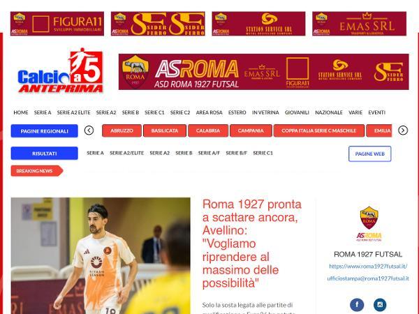 L'intervista a Luciano Avellino su Calcio a 5 Anteprima