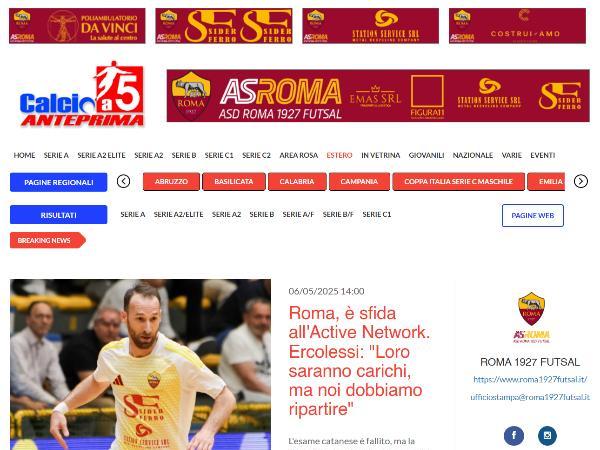 L'intervista a Marco Ercolessi su Calcio a 5 Anteprima