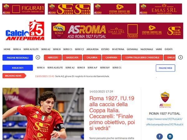 L'intervista a Tommaso Ceccarelli su Calcio a 5 Anteprima
