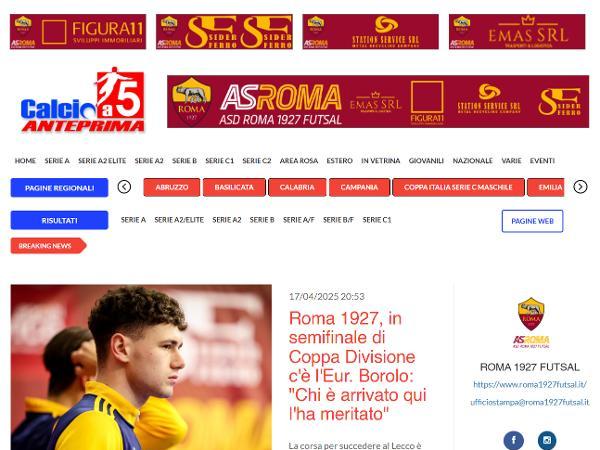 L'intervista a Federico Borolo su Calcio a 5 Anteprima