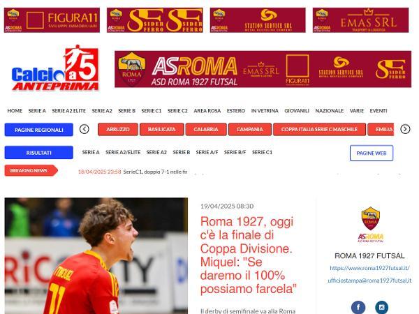 L'intervista a Miquel su Calcio a 5 Anteprima