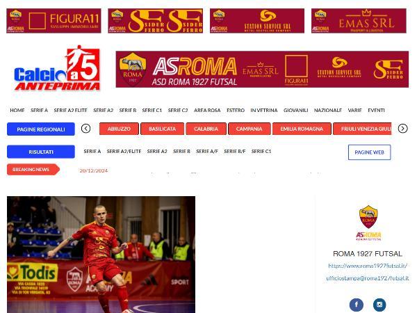 L'intervista a Rodolfo Fortino su Calcio a 5 Anteprima