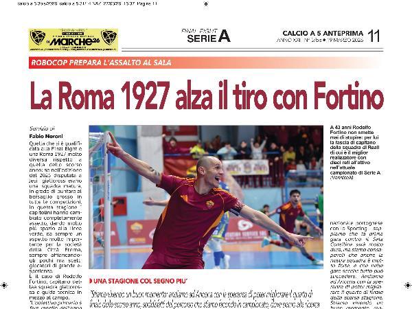 Le pagine di Calcio a 5 Anteprima dedicate alla Roma 1927 Futsal