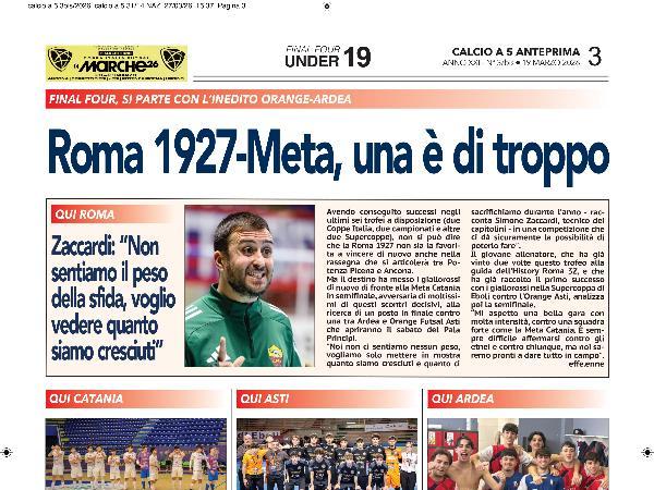 Le pagine di Calcio a 5 Anteprima dedicate alla Roma 1927 Futsal