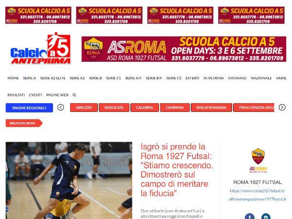 L'intervista ad Antonino Isgrò su Calcio a 5 Anteprima