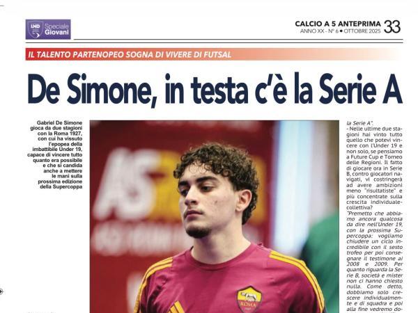 Le pagine di Calcio a 5 Anteprima dedicate alla Roma 1927 Futsal