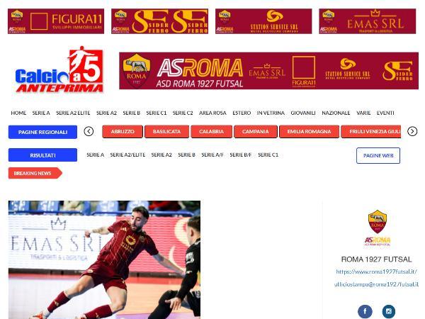 L'intervista a Matteo Biscossi su Calcio a 5 Anteprima