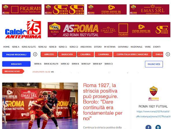 L'intervista a Federico Borolo su Calcio a 5 Anteprima