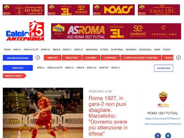L'intervista a Marcelinho su Calcio a 5 Anteprima