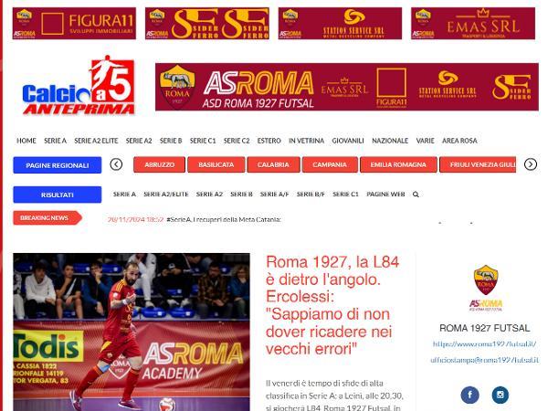 L'intervista a Marco Ercolessi su Calcio a 5 Anteprima