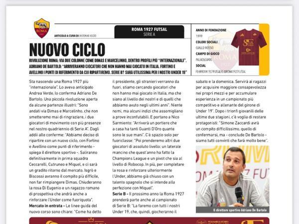 L'intervista al Direttore Sportivo Adriano De Bartolo su Calcio a 5 Live