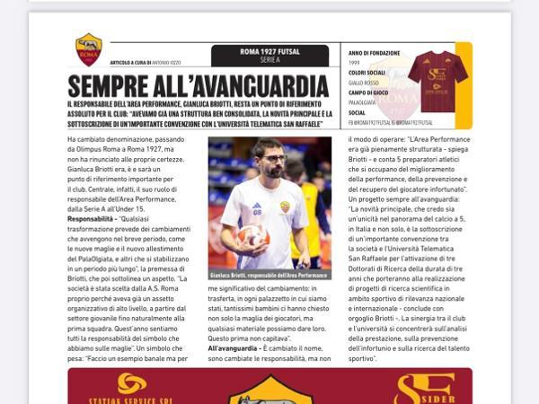 L'intervista a Gianluca Briotti su Calcio a 5 Live
