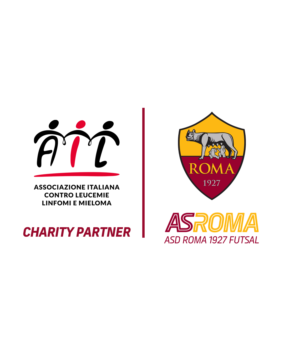 AIL è il Charity Partner della Roma 1927 Futsal per la stagione 2025/2026