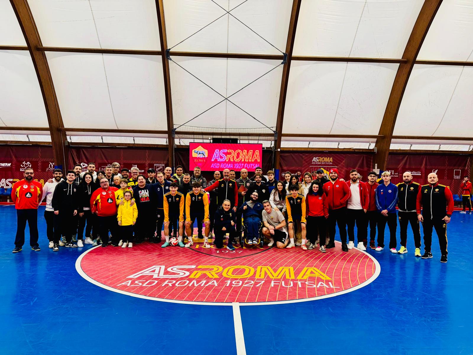 Il primo Clinic della Roma 1927 Futsal