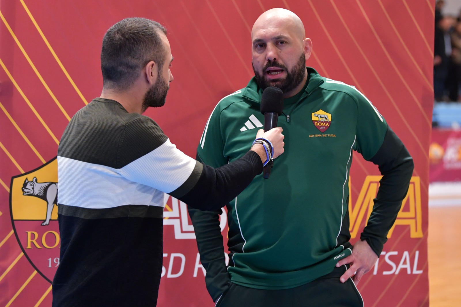 Mister Fabrizio Reali dopo Roma 1927 Futsal - Fortitudo Pomezia