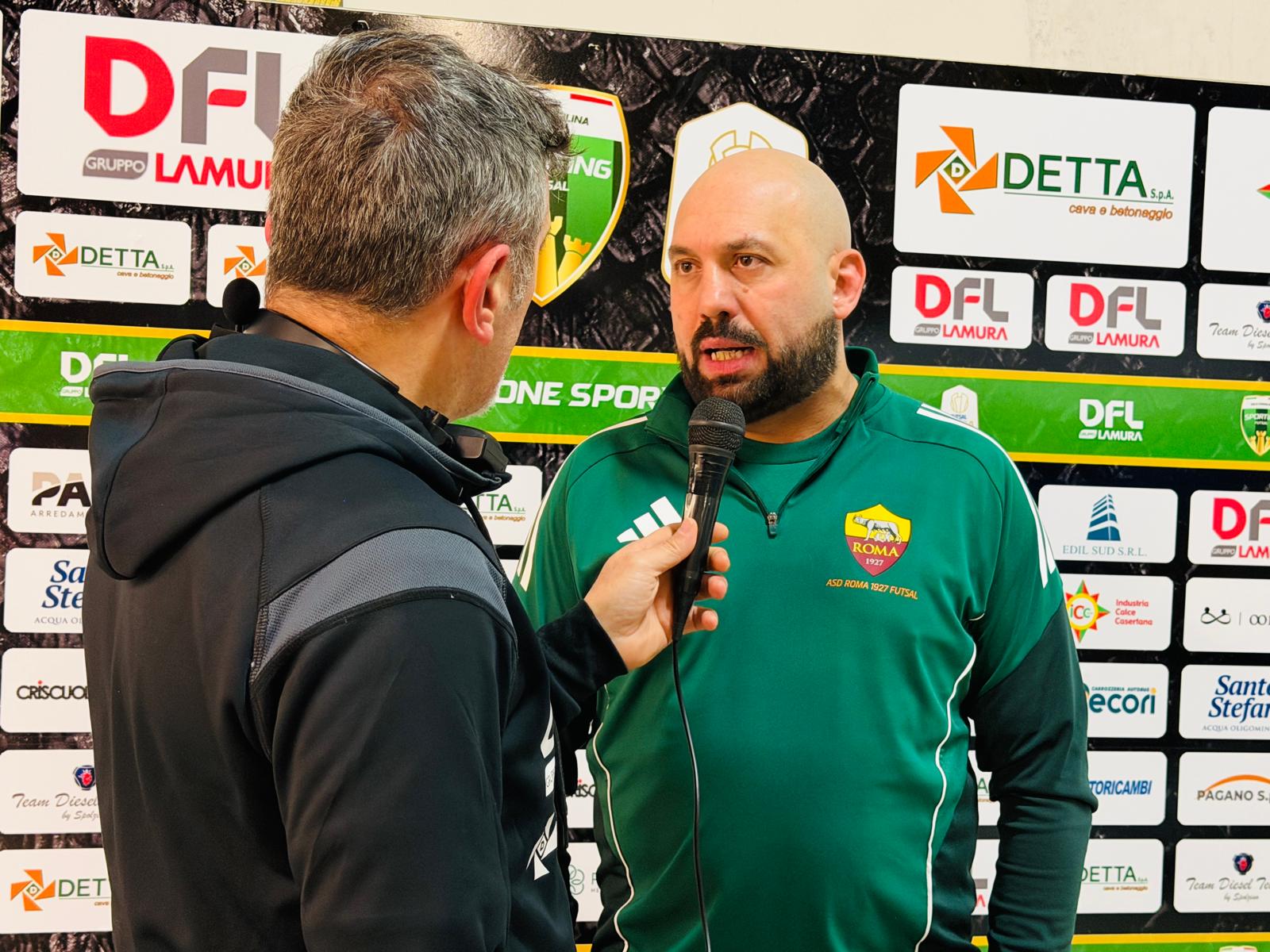 Mister Reali dopo Sporting Sala Consilina - Roma 1927 Futsal