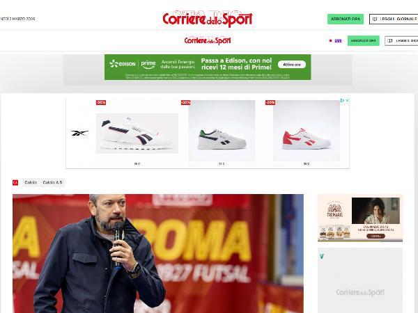 L'intervista al Presidente Andrea Verde su Corriere dello Sport