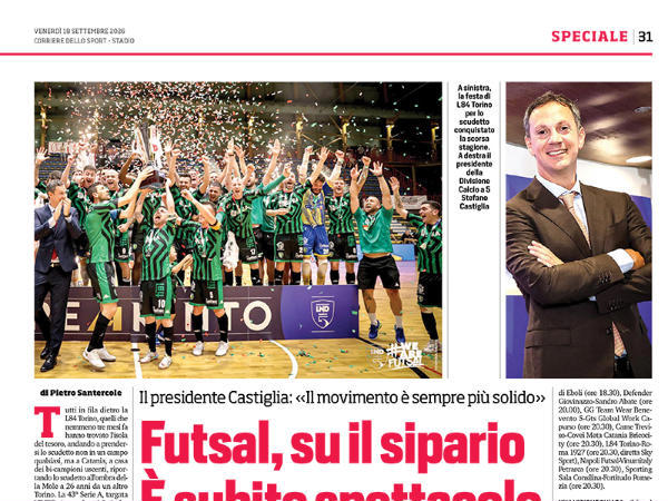 L'articolo su Il Corriere dello Sport dedicato alla Serie A 26/27
