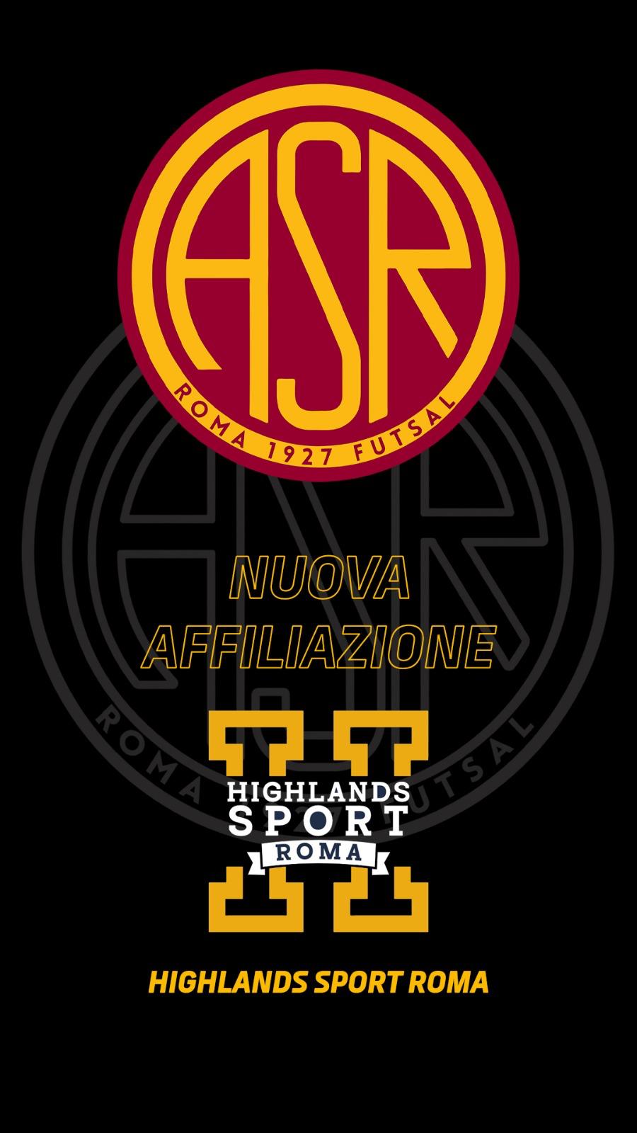 Accordo di affiliazione con la Highlands Sport Roma