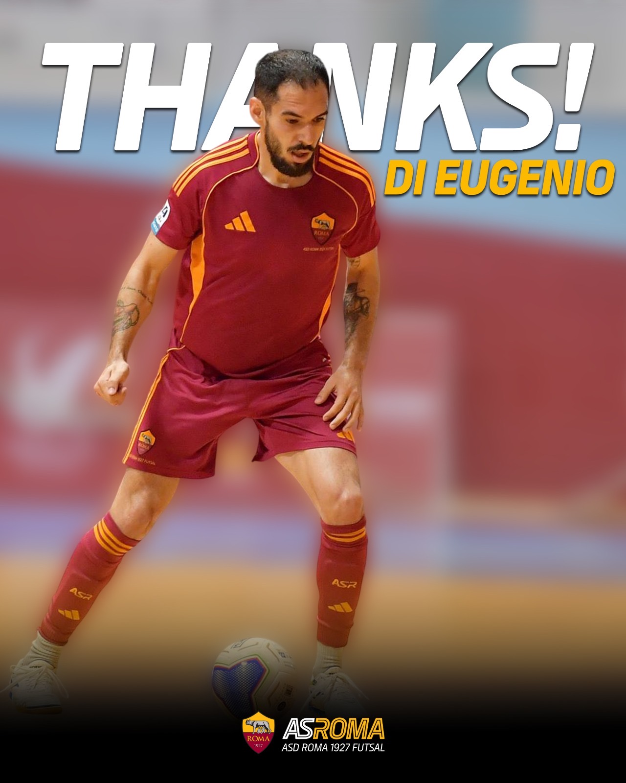 Il Club e Alessio Di Eugenio ai saluti