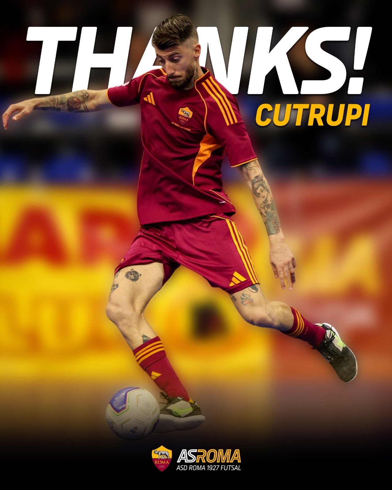 Il Club e Christopher Cutrupi ai saluti 