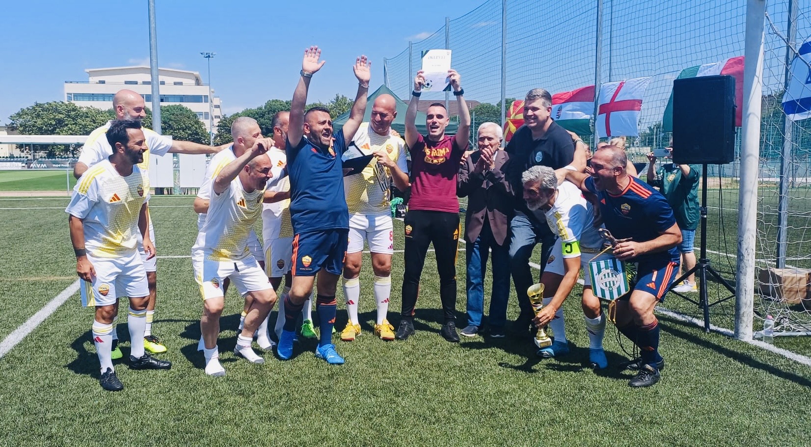 WF | La Roma 1927 trionfa a Budapest