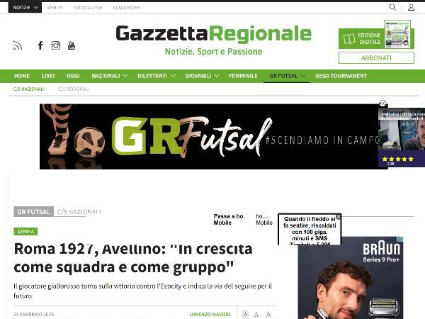 L'intervista a Lucho Avellino su Gazzetta Regionale