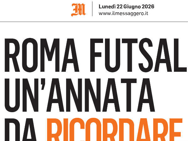 L'articolo su Il Messaggero dedicato alla Roma 1927 Futsal