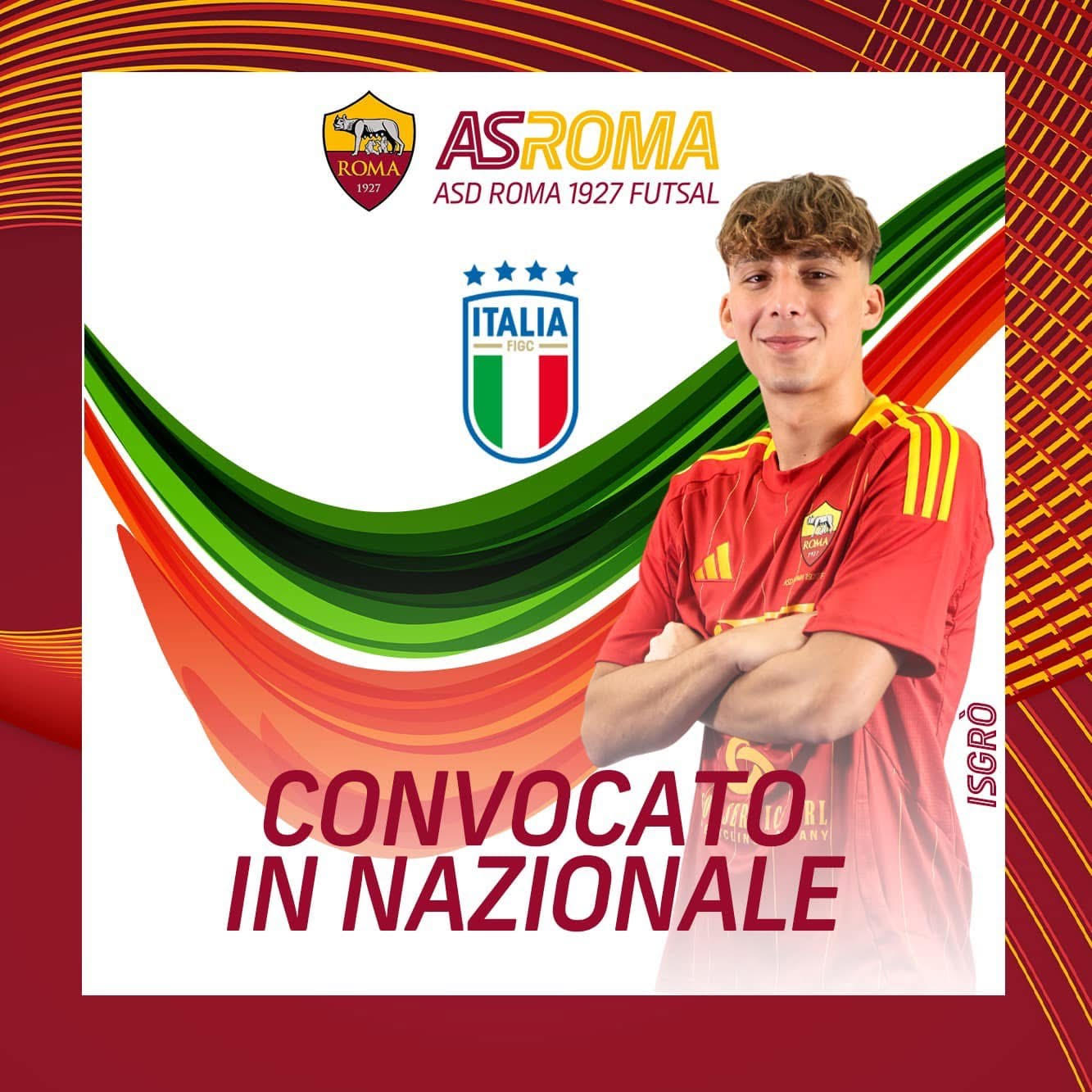 Nazionale maggiore | Convocato Isgrò