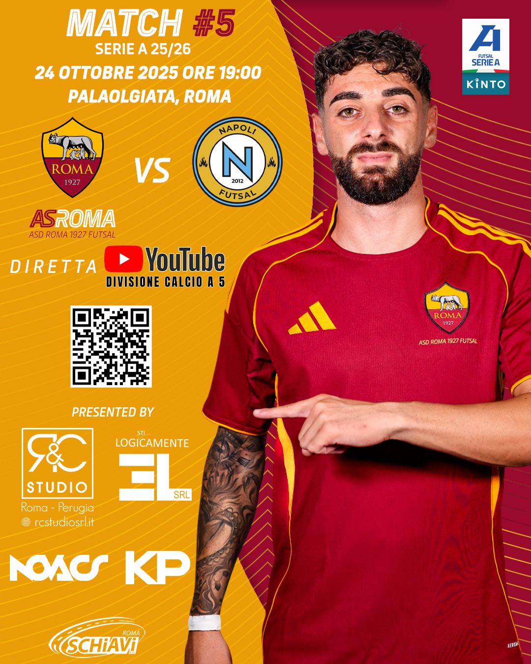Biglietteria | Roma 1927 - Napoli Futsal