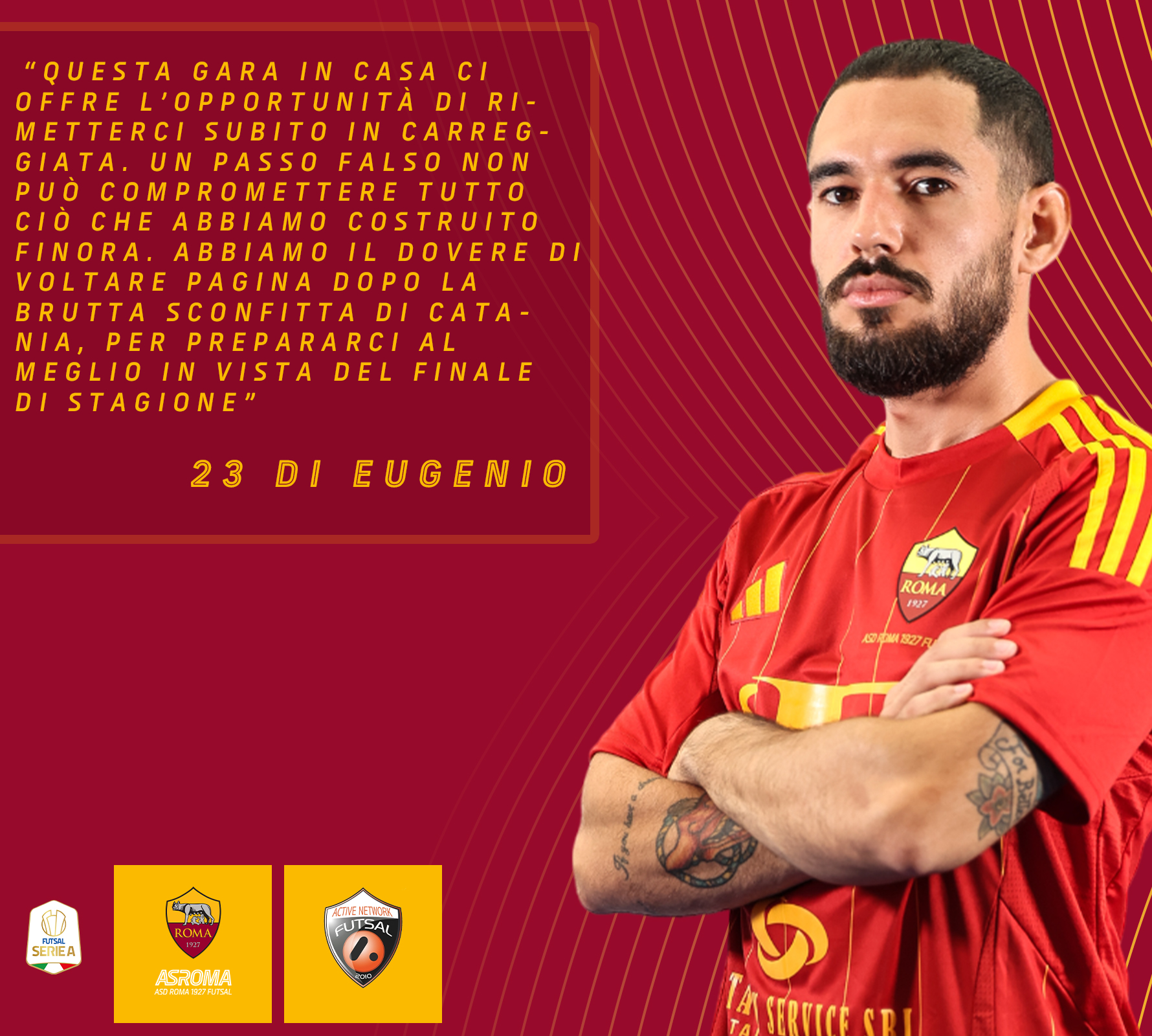 Di Eugenio presenta Roma 1927 Futsal - Active Network